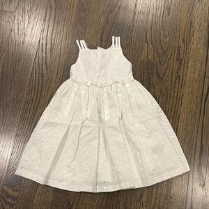 Elegant White Kids Dress by Bonnie Jean Size 3T